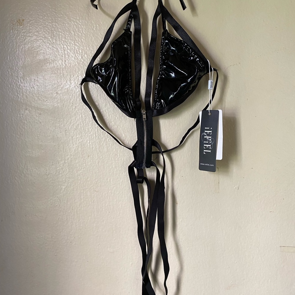 Patent Leather Bralette